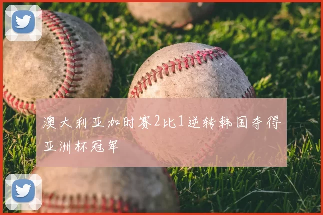 澳大利亚加时赛2比1逆转韩国夺得亚洲杯冠军