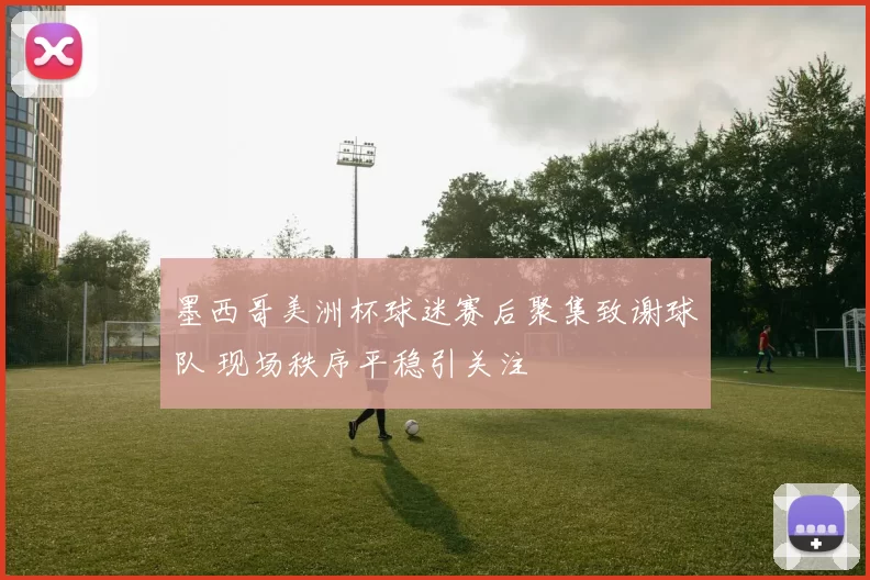 墨西哥美洲杯球迷赛后聚集致谢球队 现场秩序平稳引关注