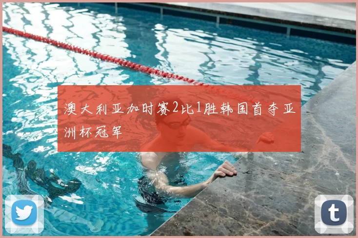 澳大利亚加时赛2比1胜韩国首夺亚洲杯冠军